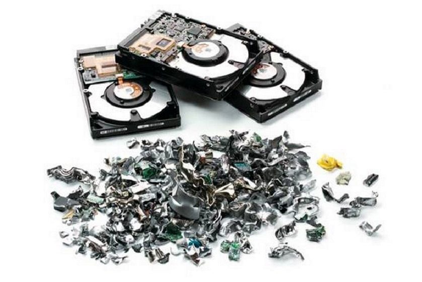 hdd shredded ews - glass recycling